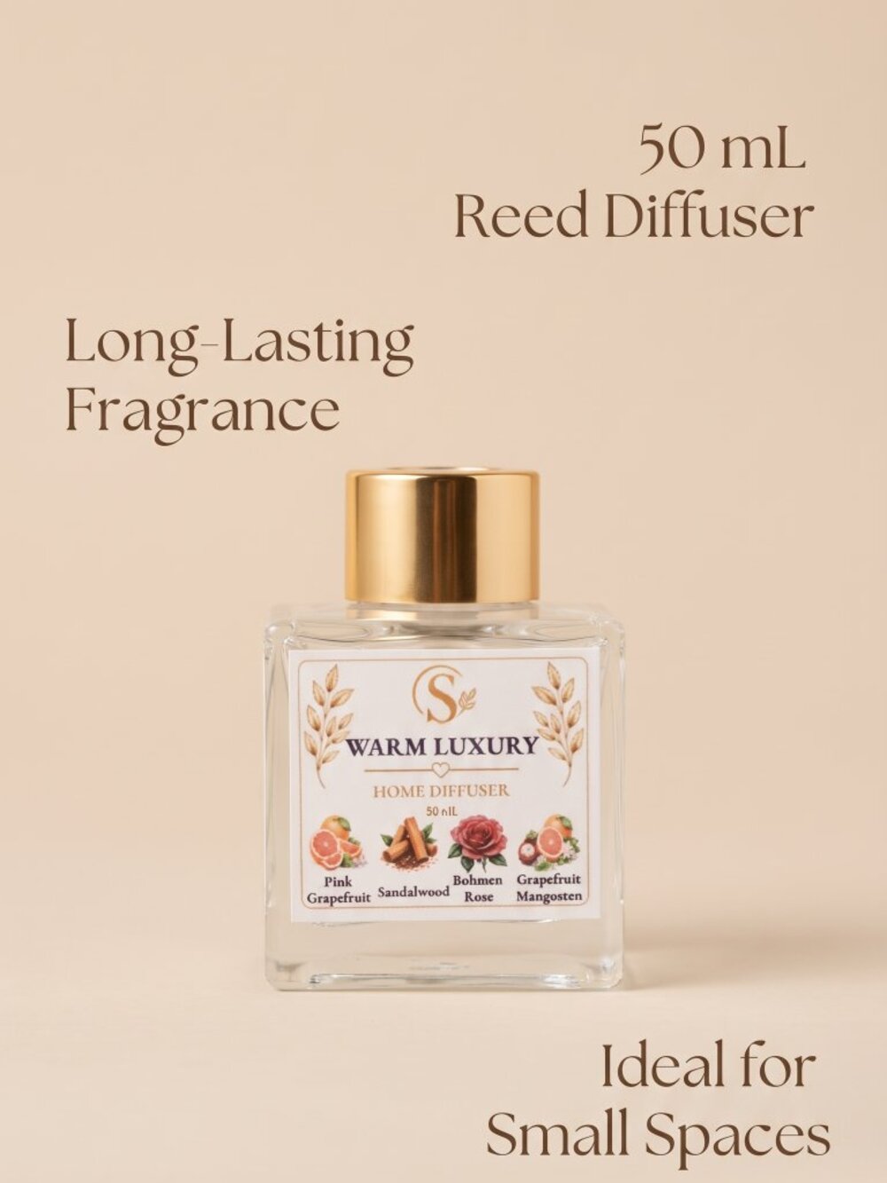 Home Reed Diffuser - Warm Luxury